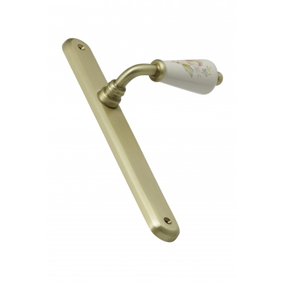 manilla con placa estrecha