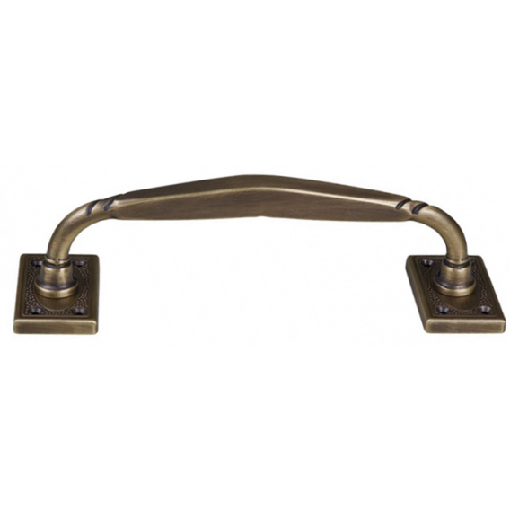 manillon de laton placa ovalo