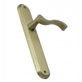 manilla con placa estrecha y hendidura