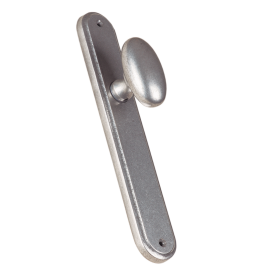 manilla con placa estrecha y hendidura